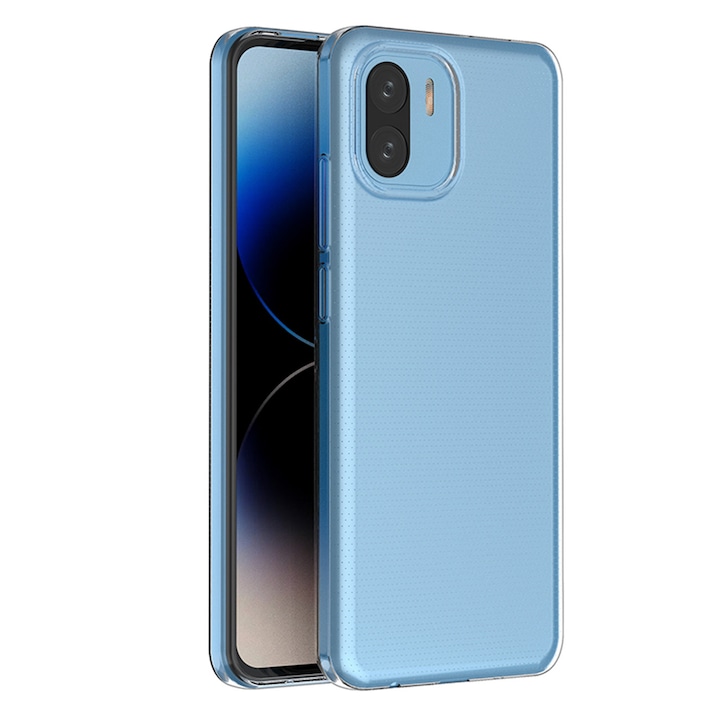 Carcasa Ultra Clear compatibila cu Xiaomi Redmi A1 / A2, TPU, 0.5mm, Transparent