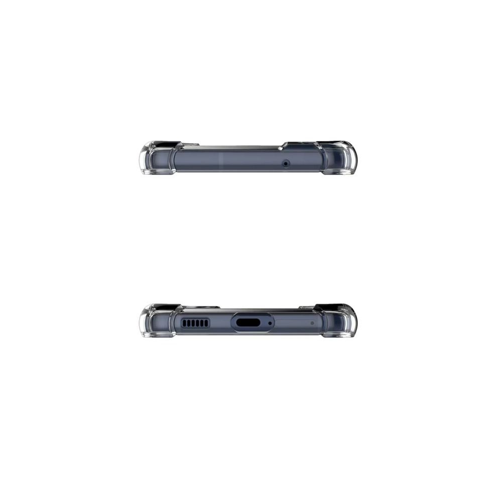 Husa de silicon antisoc pentru Samsung S21 (G991) Transparent
