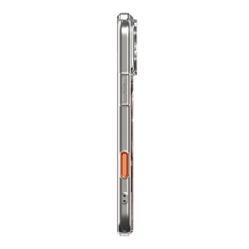 Carcasa Spigen Ultra Hybrid T cu MagSafe compatibila cu iPhone 17 Pro, Glossy Orange