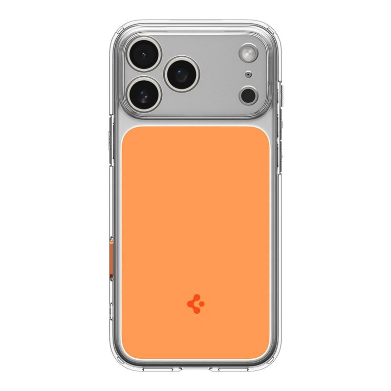 Carcasa Spigen Ultra Hybrid T cu MagSafe compatibila cu iPhone 17 Pro, Glossy Orange