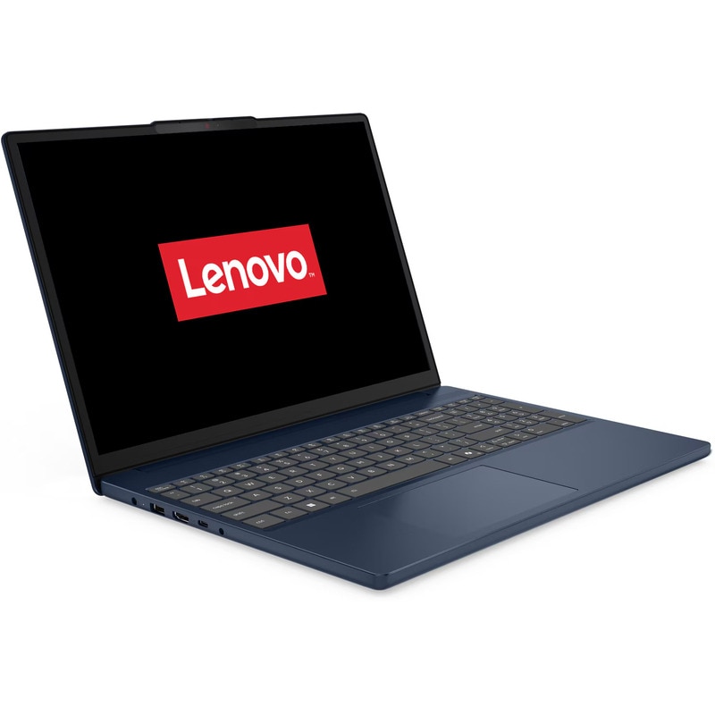 Laptop Lenovo IdeaPad Slim 3 16IRH10 cu procesor Intel® Core™ i7-13620H pana la 4.9GHz, 10 cores, 16" WUXGA, IPS, 56 GB DDR5, 256 GB SSD, Intel® UHD Graphics, No OS, Cosmic Blue