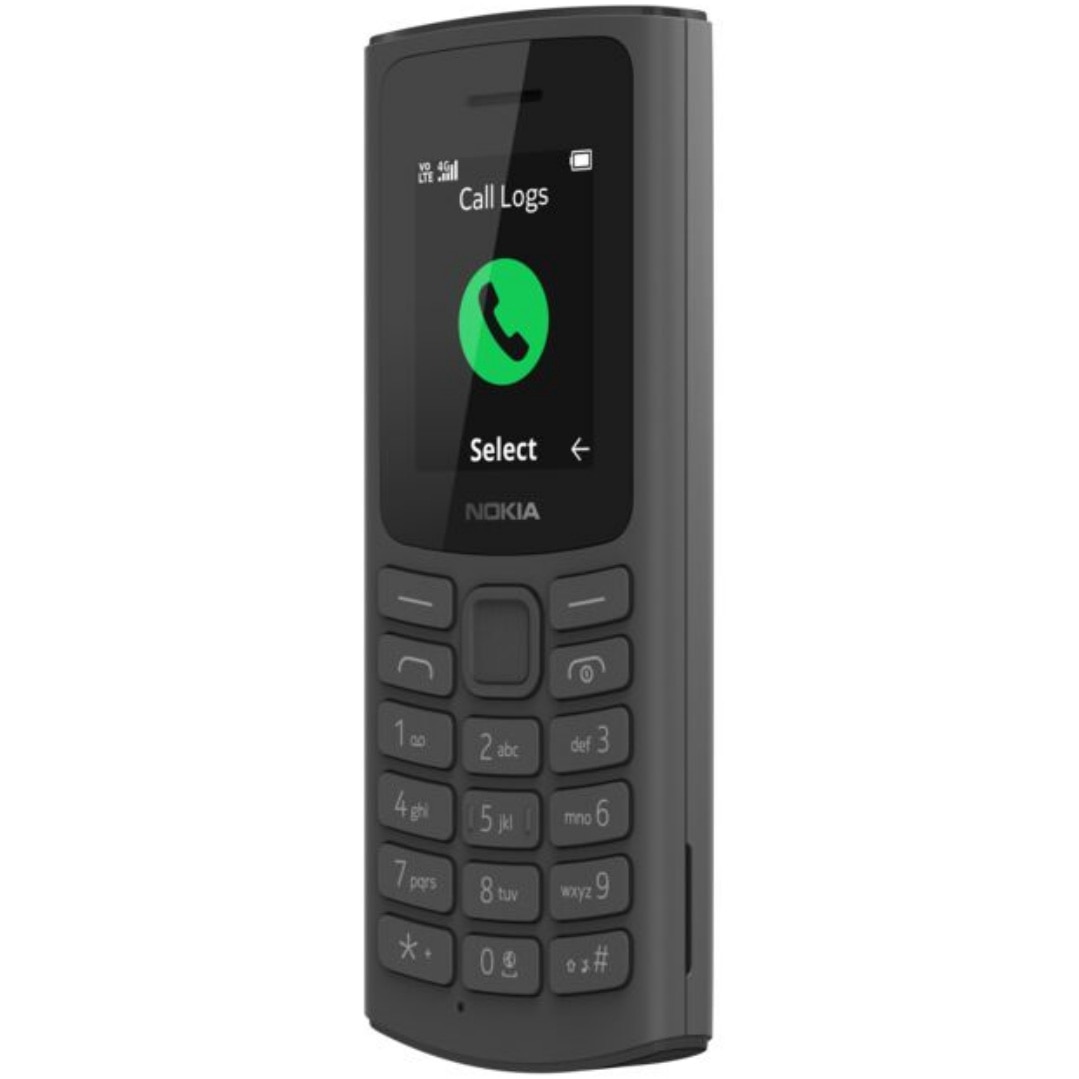 Telefon mobil Nokia 105, Dual SIM, 4G, Black