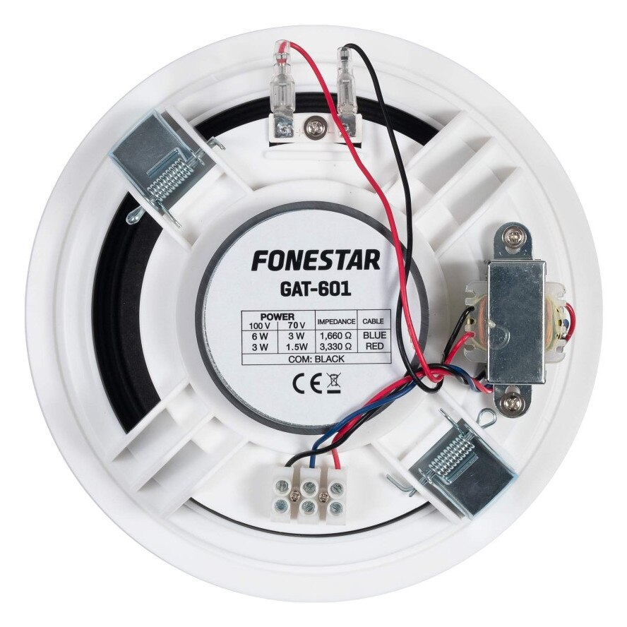 Boxa de tavan 6,5", alb, 6W, 140-20.000Hz, adancime 75mm