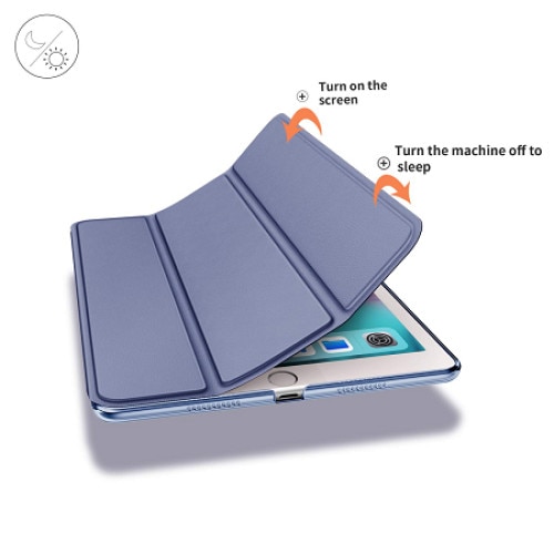 Husa Smart Cover Ipad 7-8-9, 2019-2020-2021, 10.2inch, Albastru Navy