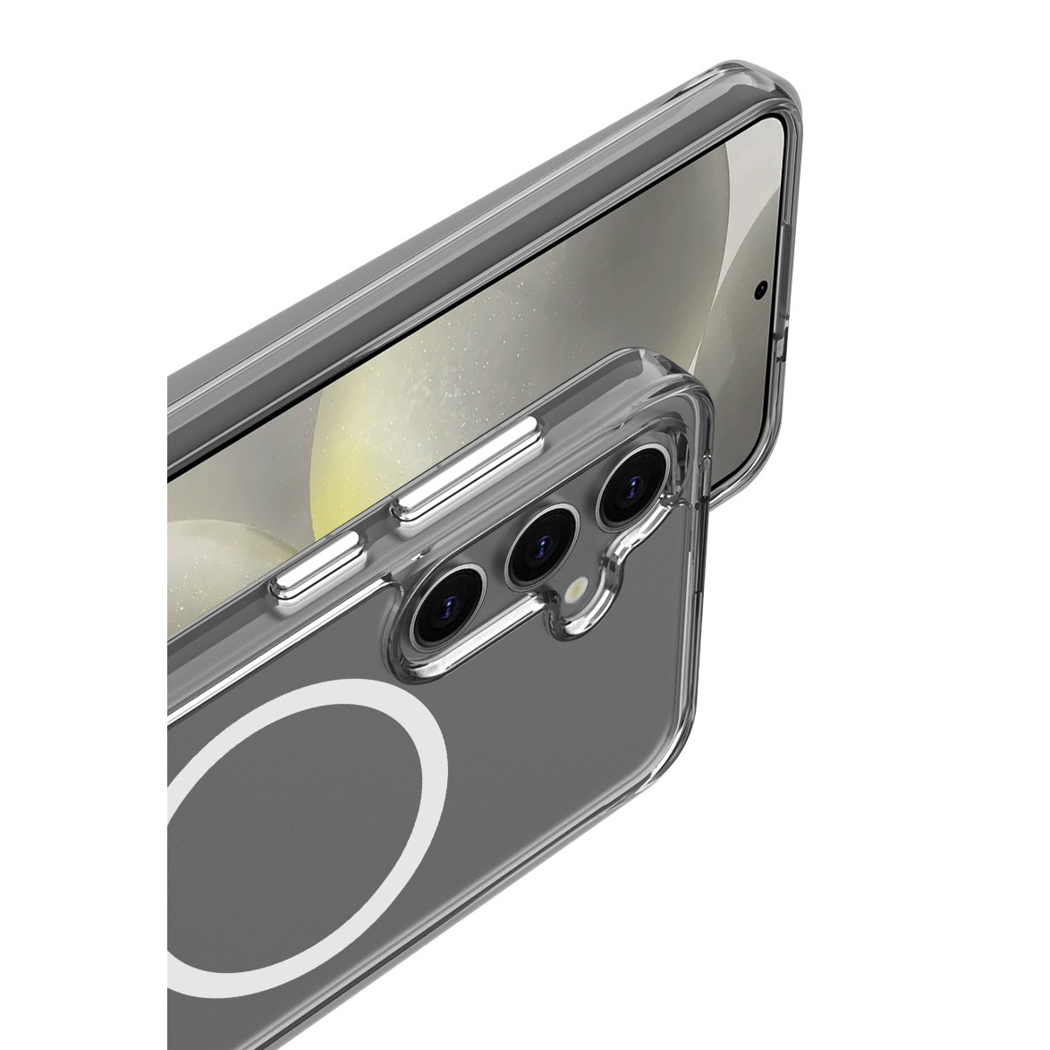 Husa de Protectie, Compatibila cu Samsung Galaxy S26, Doctor Shield Fantom, Compatibila cu MagSafe - Transparent