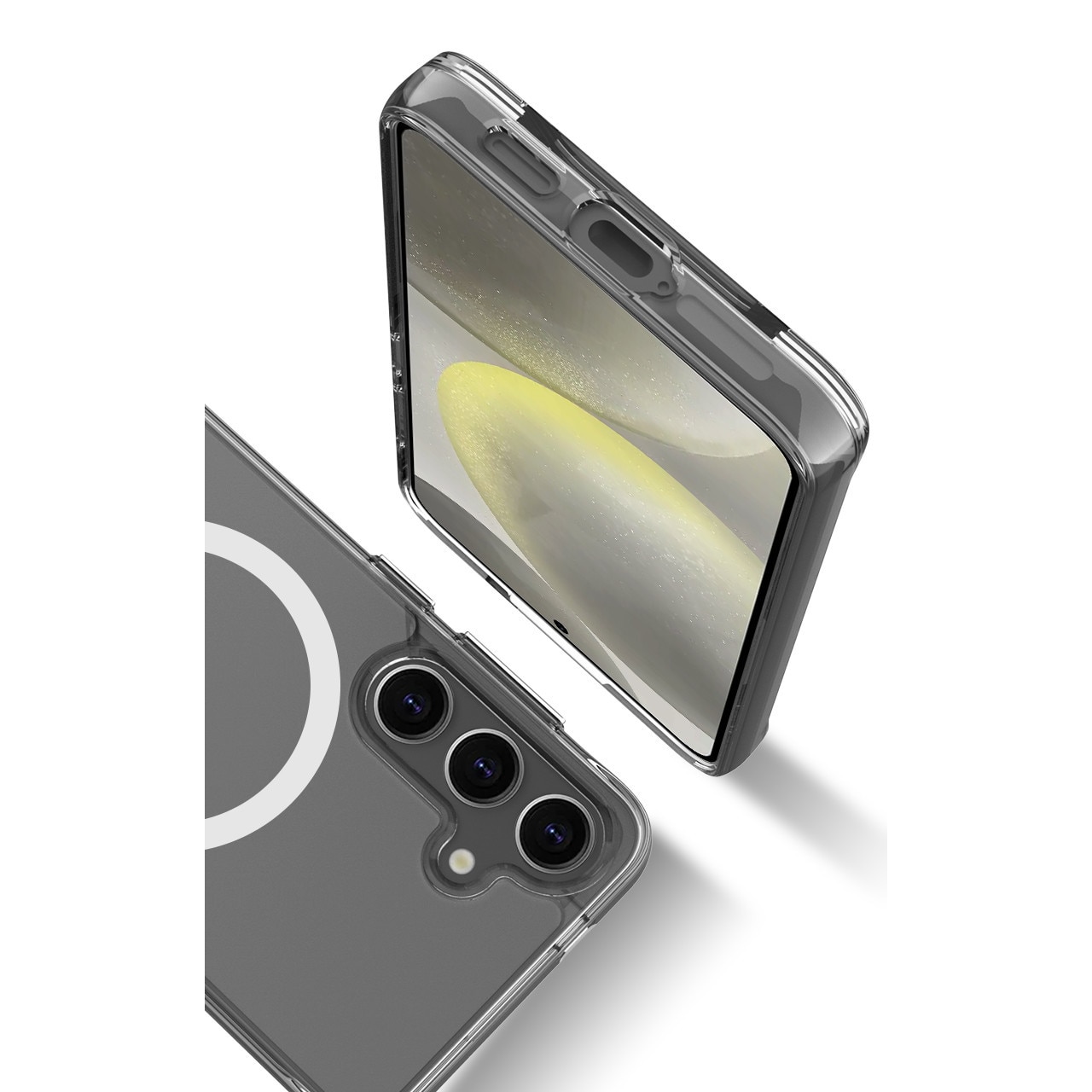 Husa de Protectie, Compatibila cu Samsung Galaxy S26, Doctor Shield Fantom, Compatibila cu MagSafe - Transparent