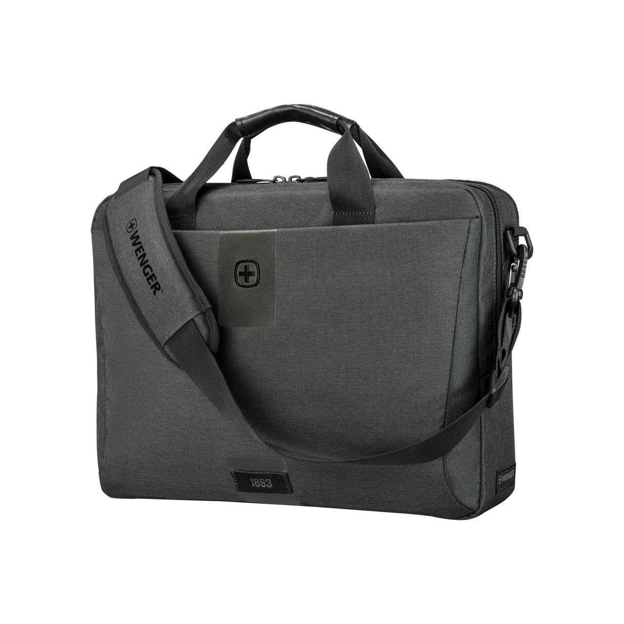 Servieta pentru laptop Wenger MX ECO Brief, 16", Gri