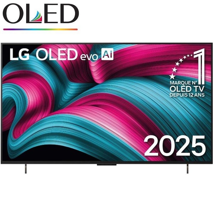 Televizor Smart LG OLED42C54LA 42", 4K Ultra HD, HDR, negru, 30x20cm