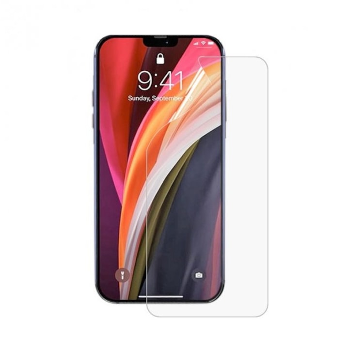 Folie protectie Infinity Enterprise - SIlver Ecran Compatibil cu Huawei P40 Pro, Silicon TPU, Hydrogel, Transparent, Blister