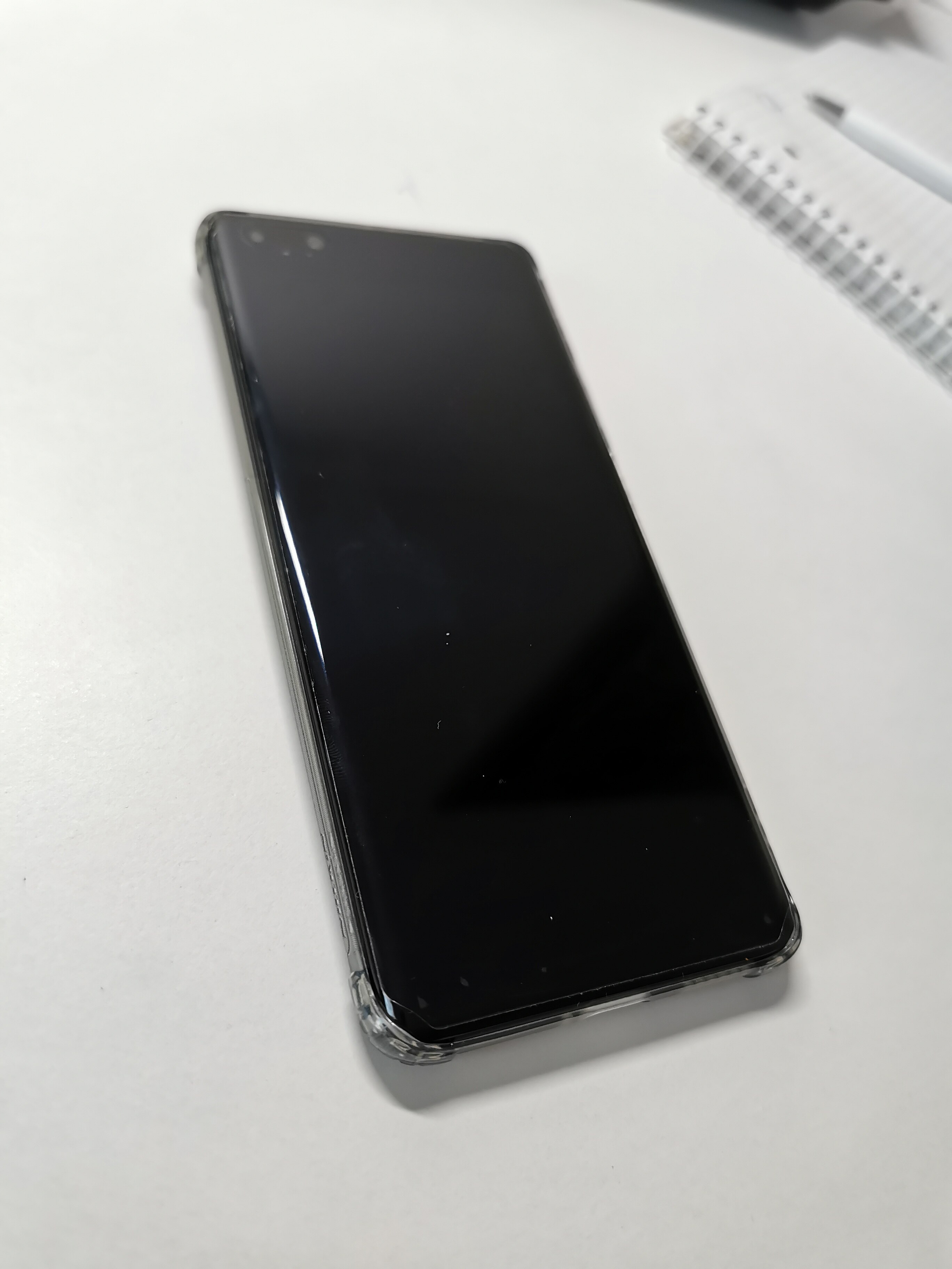 Folie protectie Infinity Enterprise - SIlver Ecran Compatibil cu Huawei P40 Pro, Silicon TPU, Hydrogel, Transparent, Blister