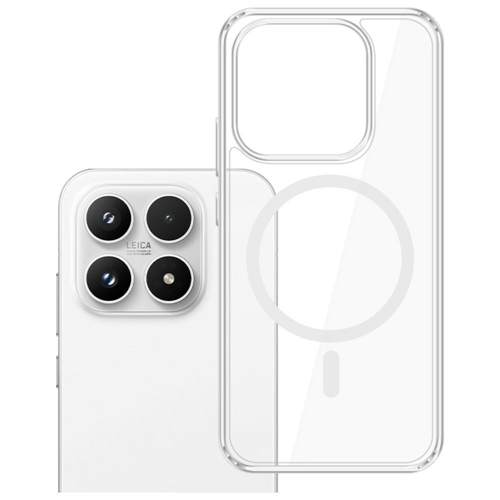 Carcasa 3MK Armor MagCase Transparent, compatibilă cu MagSafe, pentru Xiaomi 17, material policarbonat și TPU