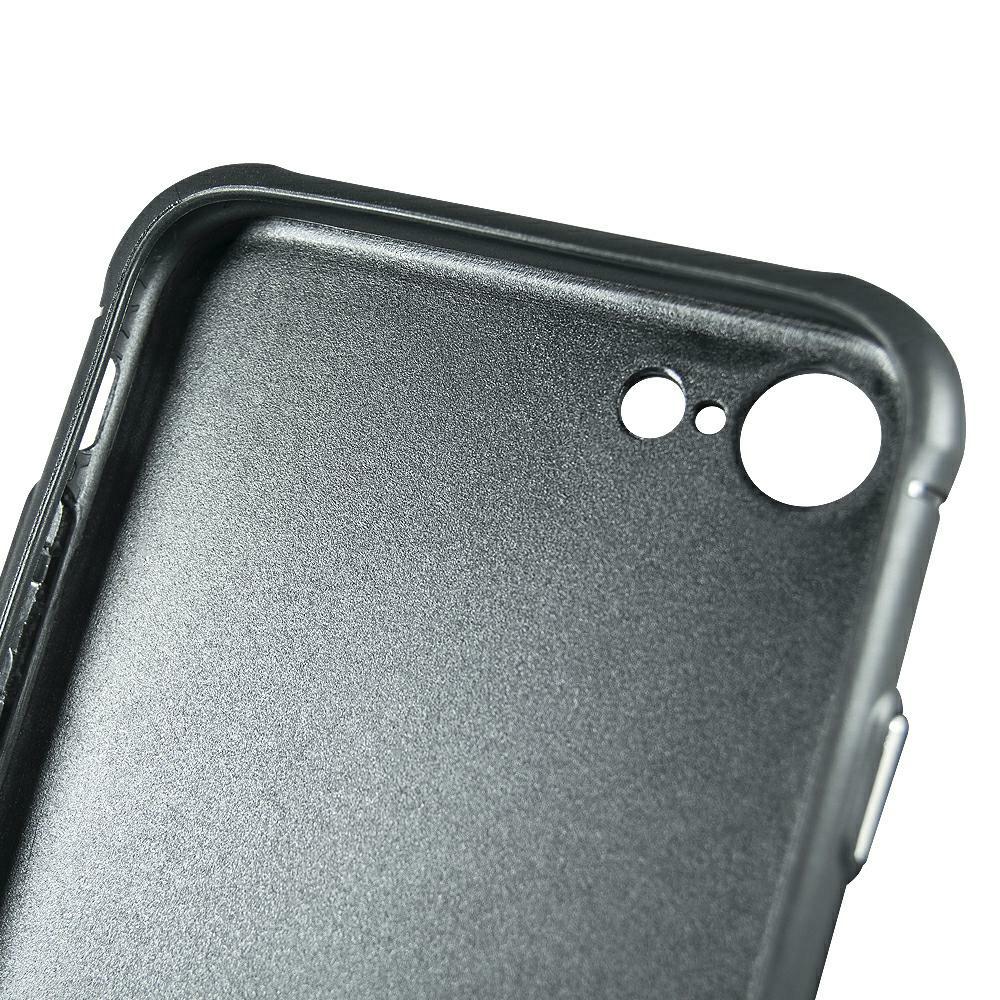 Husa de protectie pentru spate din carbon compatibila cu Samsung Galaxy S22 Ultra, semi-flexibila, Negru-rosu, ATX-BBL4494