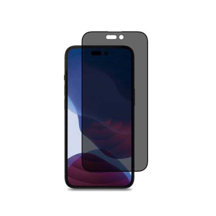 Folie sticla pentru iPhone 15 Plus Privacy Cellect