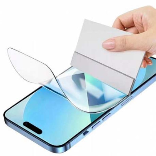 Folie protectie telefon, Hidrogel, Pentru iPhone 14 Pro Max, Transparent