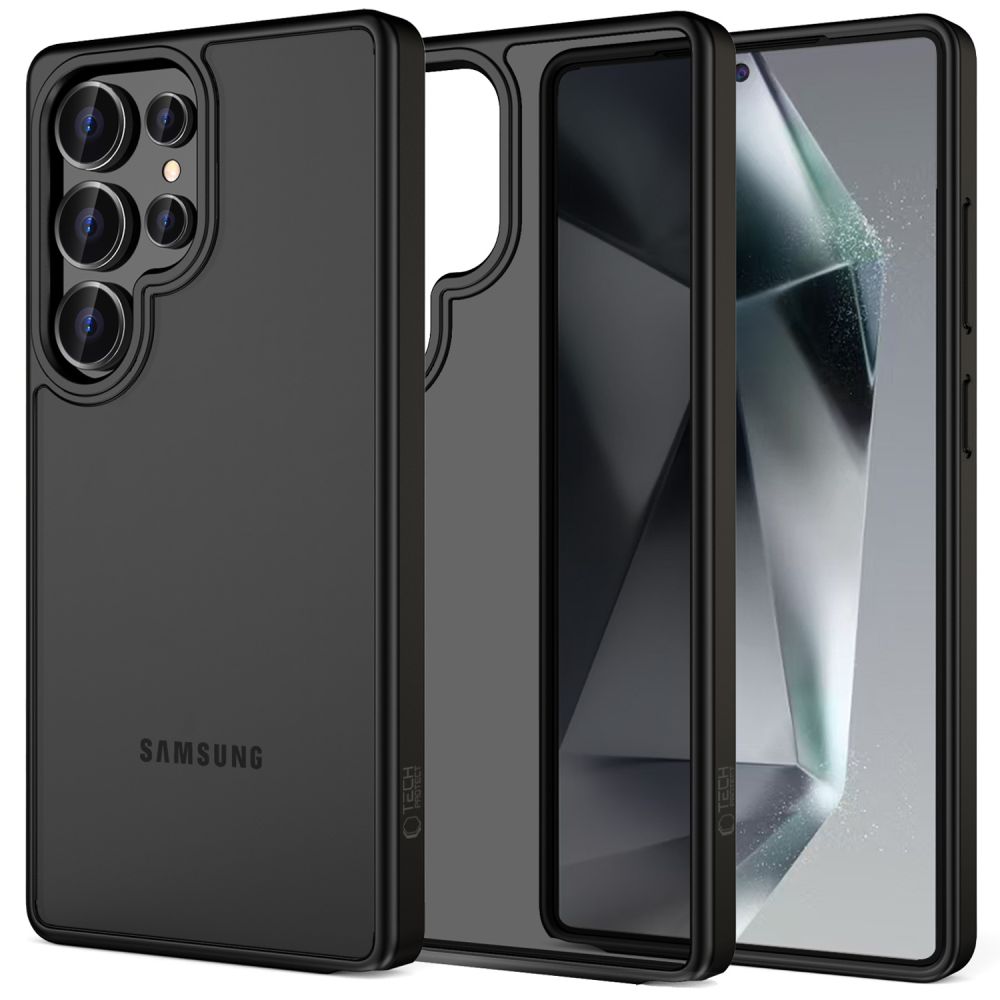 Carcasa TECH-PROTECT MAGMAT compatibila cu Samsung Galaxy S25 Ultra Matte Black