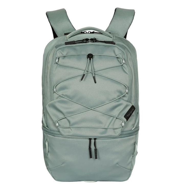 Rucsac laptop Targus Work+ Play Flex 15"-16", verde, 445x130x290mm, poliester