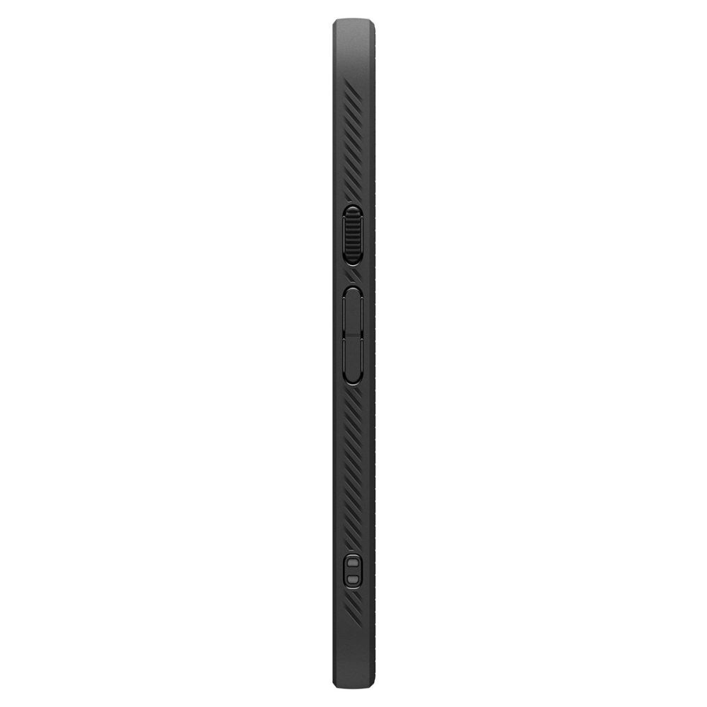 Husă de telefon compatibilă cu Google Pixel 10a - SPIGEN Liquid Air, husă mată neagră