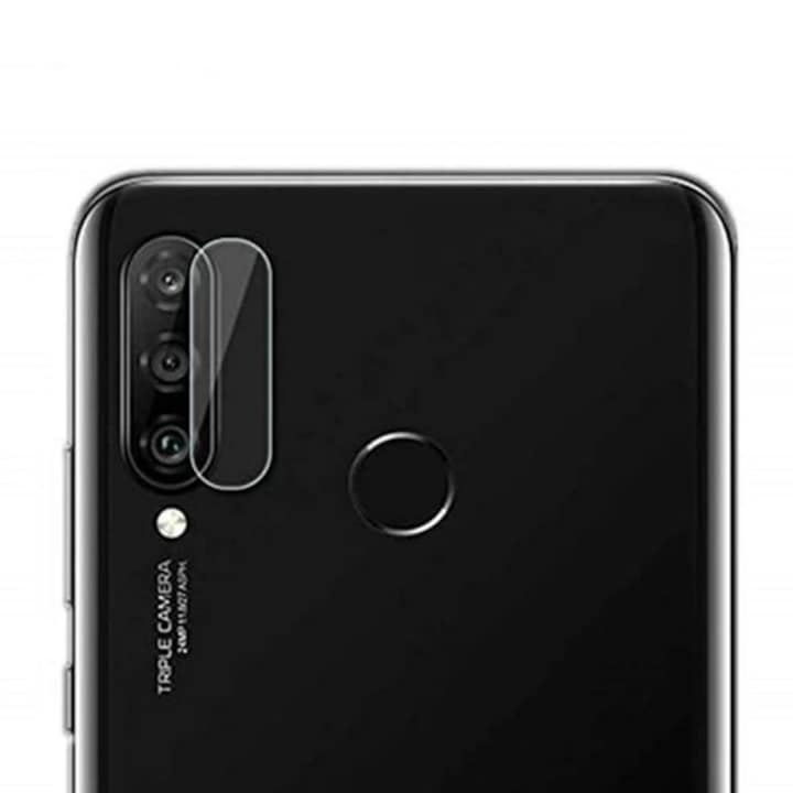 Folie protectie camera, Compatibila cu Huawei P30 Lite, Transparent