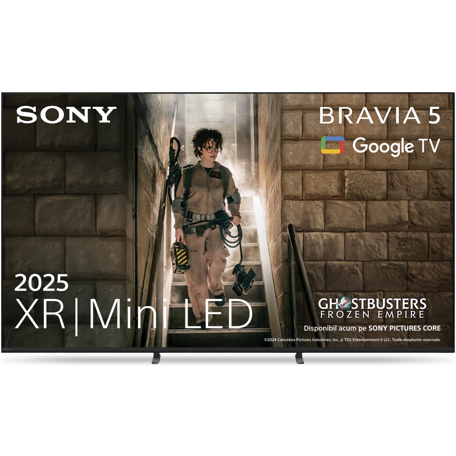 RESIGILAT: Televizor Sony BRAVIA 5 XR l Mini LED 55XR59, 139 cm, Smart Google TV, 4K Ultra HD, 100 Hz, Clasa E (Model 2025)