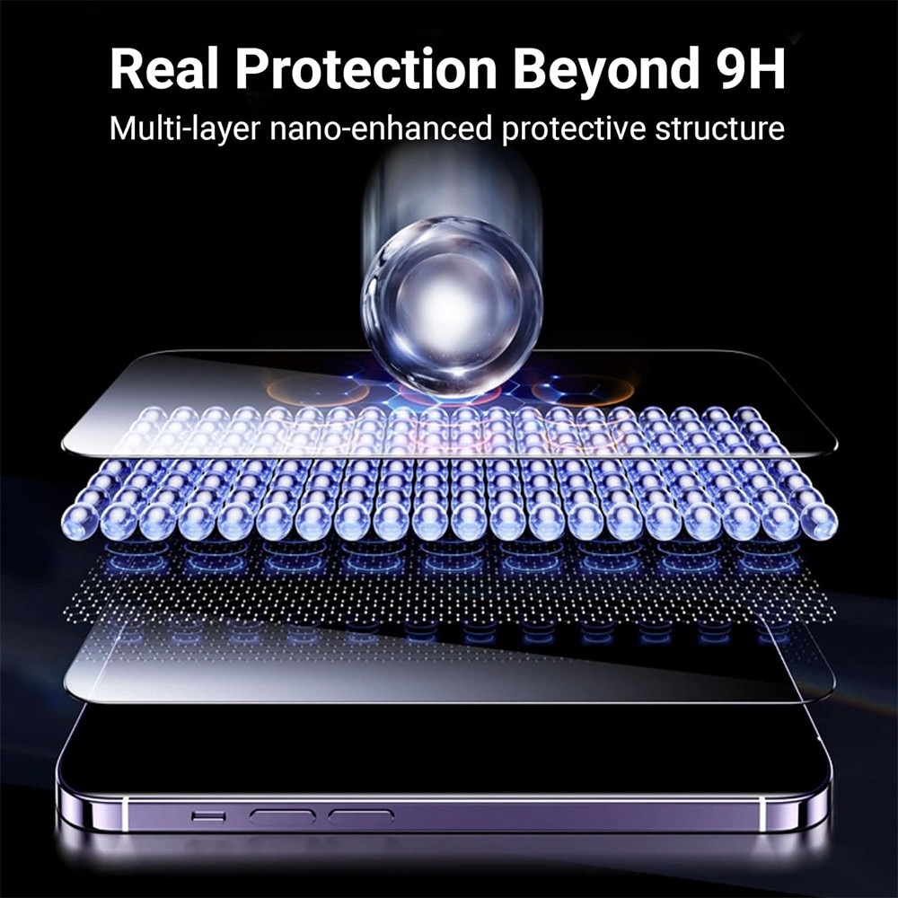 Folie Sticla pentru iPhone 17 Full Glue, Ultra HD, Protectie Profesionala Ecran, 5D, Anti Zgarieturi, Anti Socuri, Margini Negre