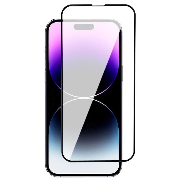 Folie Sticla pentru iPhone 17 Full Glue, Ultra HD, Protectie Profesionala Ecran, 5D, Anti Zgarieturi, Anti Socuri, Margini Negre