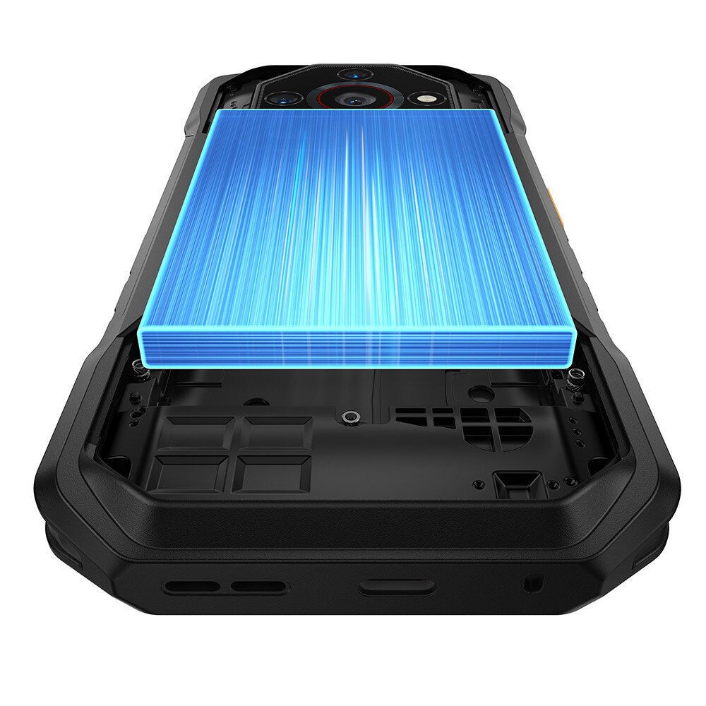Telefon mobil Ulefone Armor X32, Dual SIM, 4G, Octa-Core Mediatek Helio G91, IPS 5.65-inch 90Hz HD+, 12GB RAM (6GB + 6GB RAM), 128GB, 5500mAh, NFC, IP68, Android 14, Black