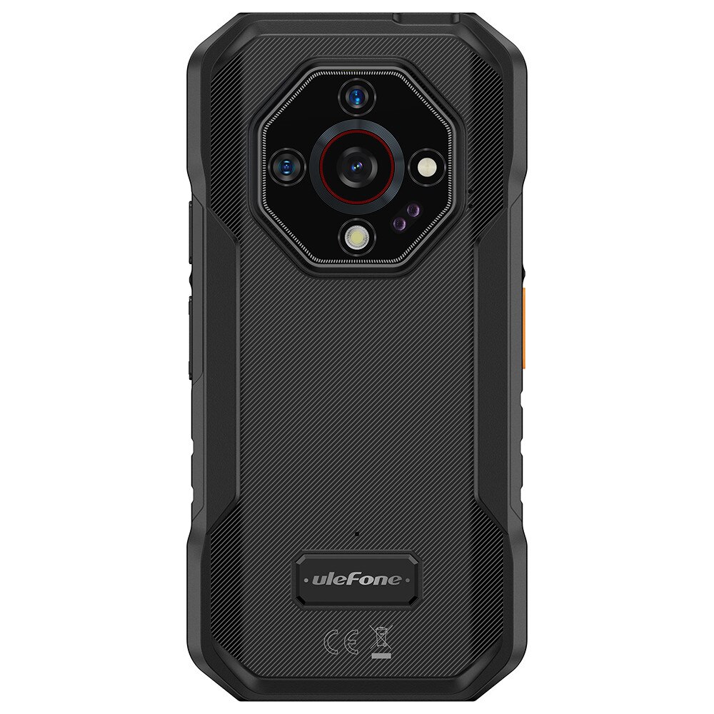 Telefon mobil Ulefone Armor X32, Dual SIM, 4G, Octa-Core Mediatek Helio G91, IPS 5.65-inch 90Hz HD+, 12GB RAM (6GB + 6GB RAM), 128GB, 5500mAh, NFC, IP68, Android 14, Black