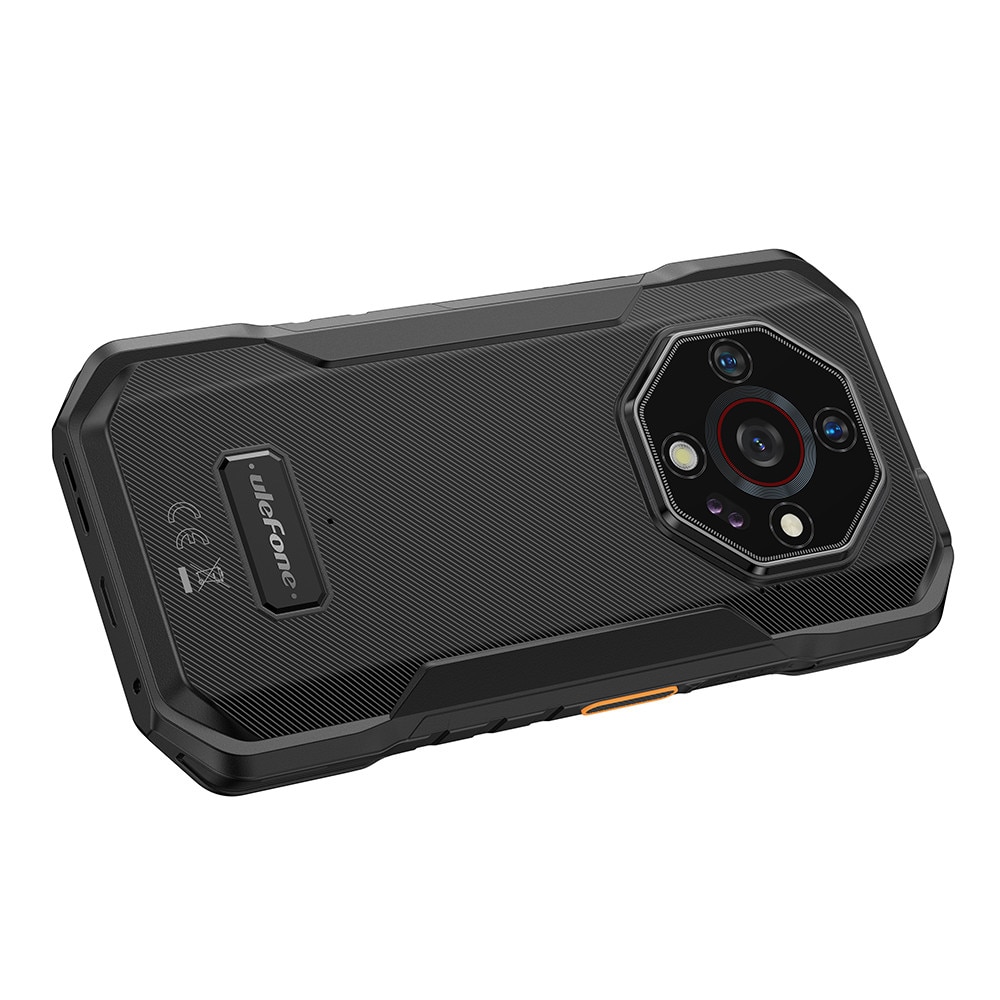 Telefon mobil Ulefone Armor X32, Dual SIM, 4G, Octa-Core Mediatek Helio G91, IPS 5.65-inch 90Hz HD+, 12GB RAM (6GB + 6GB RAM), 128GB, 5500mAh, NFC, IP68, Android 14, Black