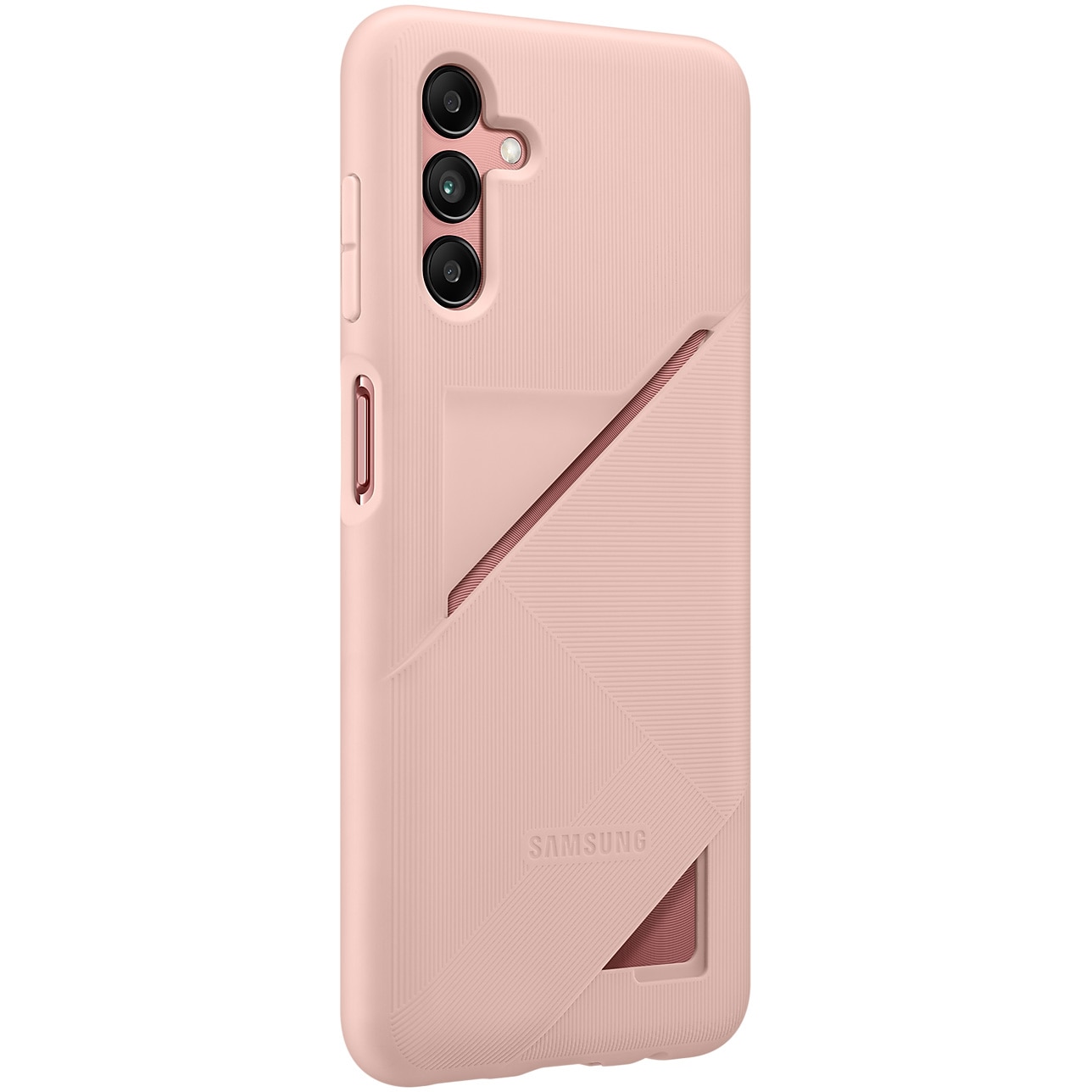 Husa de protectie Samsung Card Slot Cover pentru Galaxy A04s, Copper
