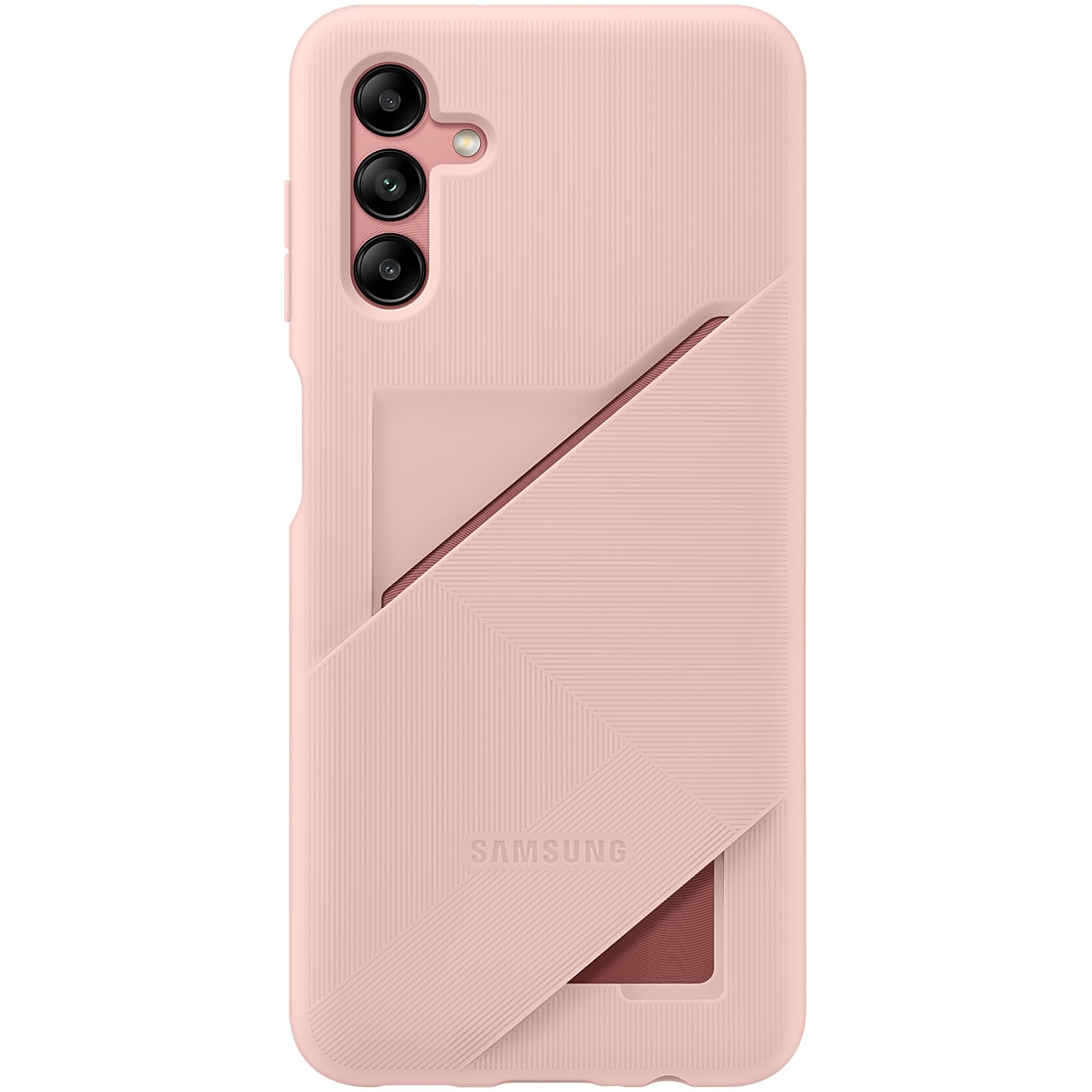 Husa de protectie Samsung Card Slot Cover pentru Galaxy A04s, Copper