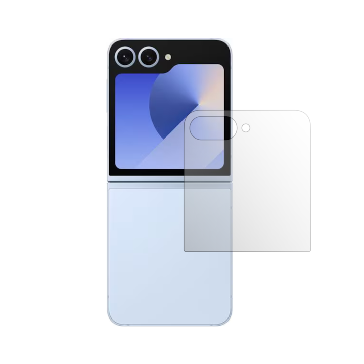 Folie Protectie Ecran Folie24, pentru Samsung Galaxy Z Flip6, 1X Mata cu Acoperire Totala Full-Display, Adeziva, Flexibila cu Auto Regenerare