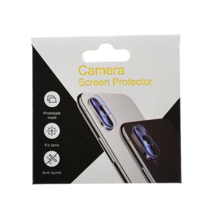 Folie pentru CAMERA sticla securizata compatibila Samsung Galaxy J6 Plus Transpartenta