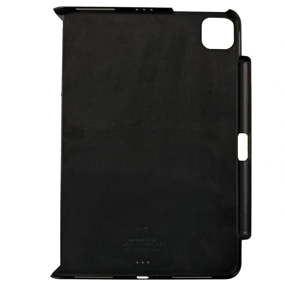 Husa iPad Pro 11" UNIQ Axel, policarbonat, microfibra, negru