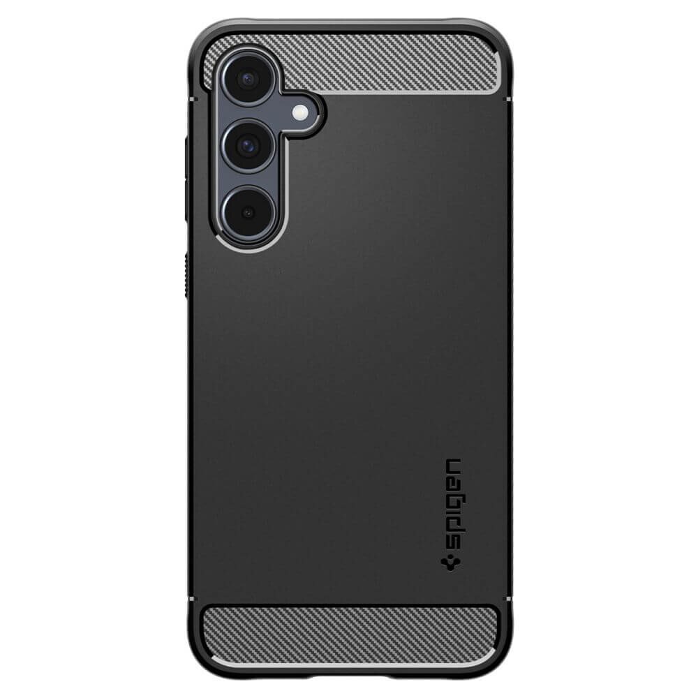 Husa pentru Samsung Galaxy A55 5G - Spigen Rugged Armor - Negru