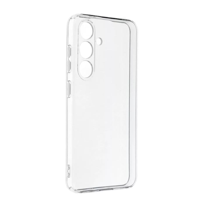 Husa protectie Mat-Tech compatibila cu Samsung Galaxy S24, Anti-soc, 2MM, Protectie Camera, Decupaje Precise, Rezistenta la impact, Margini ridicate pentru protectia ecranului, Transparenta