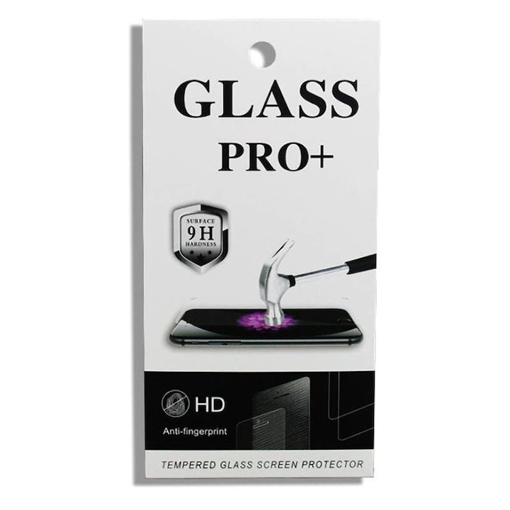 Folie de protectie premium, Izmael 9D, pentru Apple iPhone 13 Pro Max, Sticla, Transparent