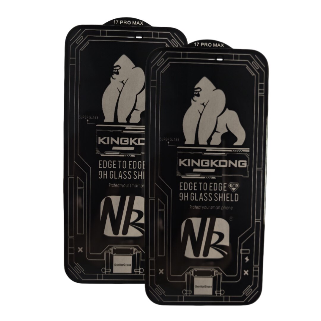 Folie protectie ecran set 2 bucati pentru iPhone 17 Pro Max, 6.9 inch, sticla securizata, protectie completa, prietenoasa cu husele