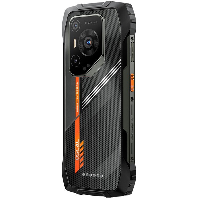 Telefon mobil Blackview Pilot 3, 5G, 36GB Ram(12GB + 24GB / 2T), 256GB, 8 nuclee, 6.78'' HD+, Android 15, 7500mAh, 120Hz, 1080*2460, 50MP Camera Octa Core, Fingerprint/3.5mm Jack/GPS, Negru