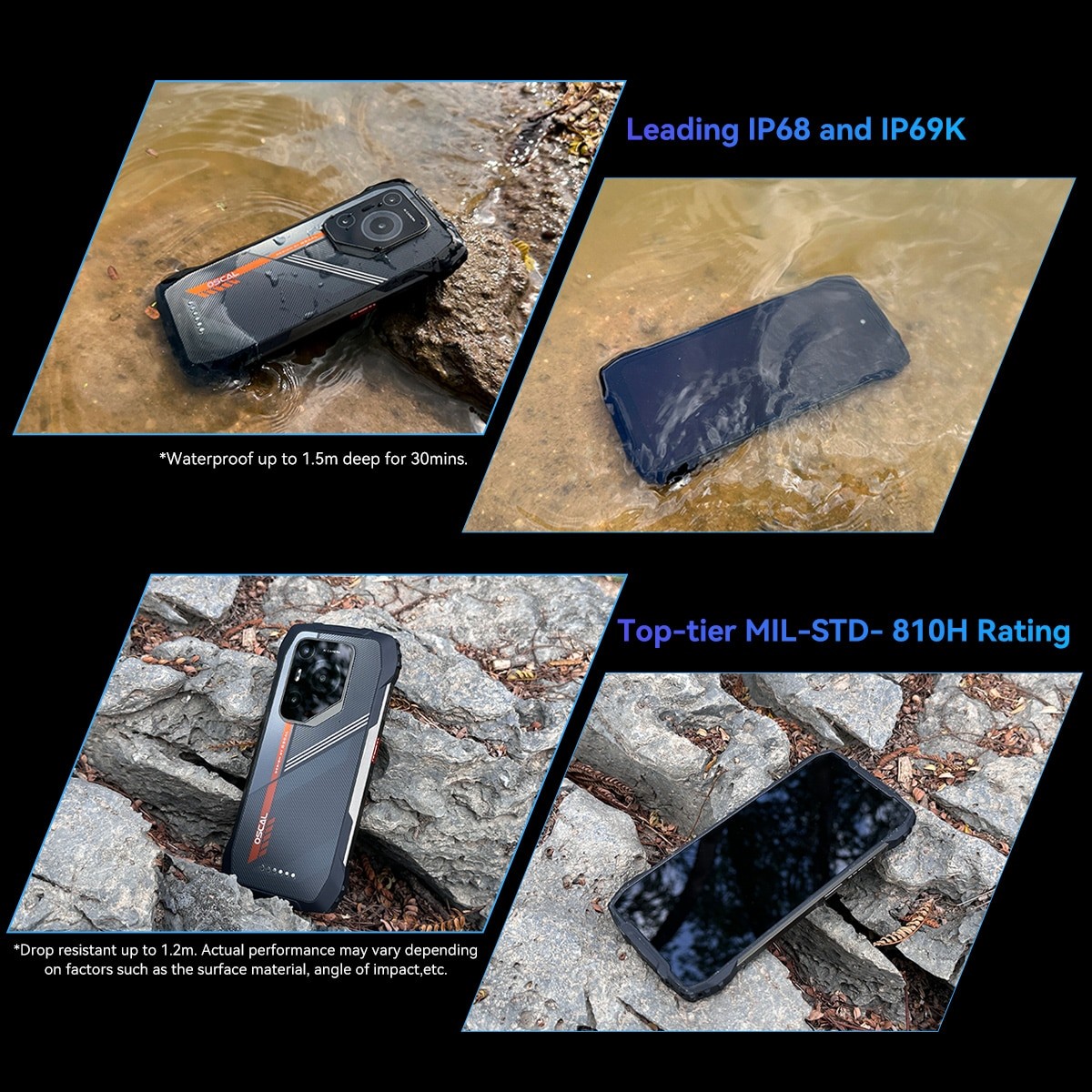 Telefon mobil Blackview Pilot 3, 5G, 36GB Ram(12GB + 24GB / 2T), 256GB, 8 nuclee, 6.78'' HD+, Android 15, 7500mAh, 120Hz, 1080*2460, 50MP Camera Octa Core, Fingerprint/3.5mm Jack/GPS, Negru