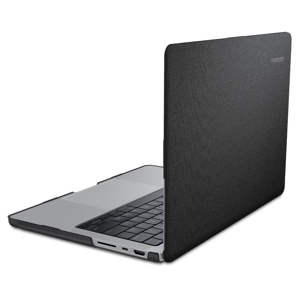 Carcasa de protectie Macbook Pro 14 2021/2022/2023, Advanced, Urban Fit, I74, PC, Negru
