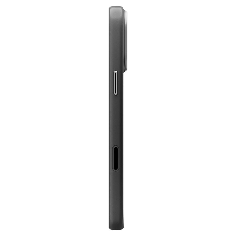 Carcasa Spigen Enzo Aramid T compatibila cu iPhone 17 Pro Max, Black Silver