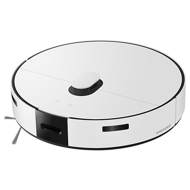 Aspirator robot Samsung VR7MD96514G/GE Bespoke Jet Bot Combo 3-in-1 Steam Plus, 70 W, Recipient praf 0.25 L, Senzor dToF LiDAR, 6000 Pa, Autonomie 180 minute, Rezervor 0.1 l, Control prin aplicatie, Control vocal, Wi-Fi Gri