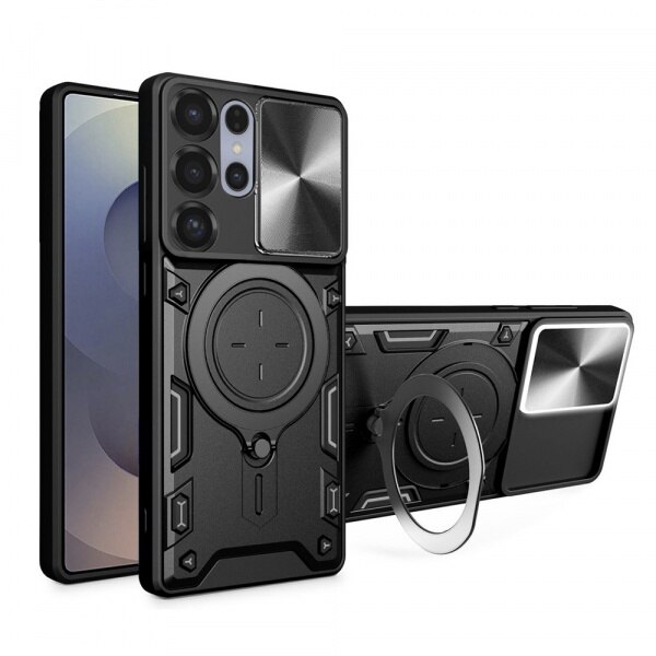 Husa pentru Samsung Galaxy S25 Ultra - Techsuit CamGuard Pro - Black