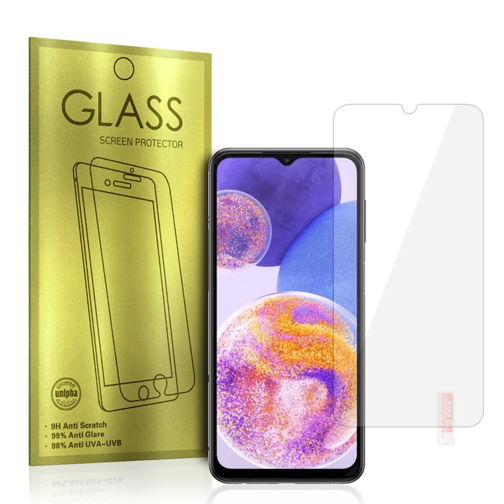 Folie sticla compatibila cu Samsung Galaxy A14 4G/5G Transparenta