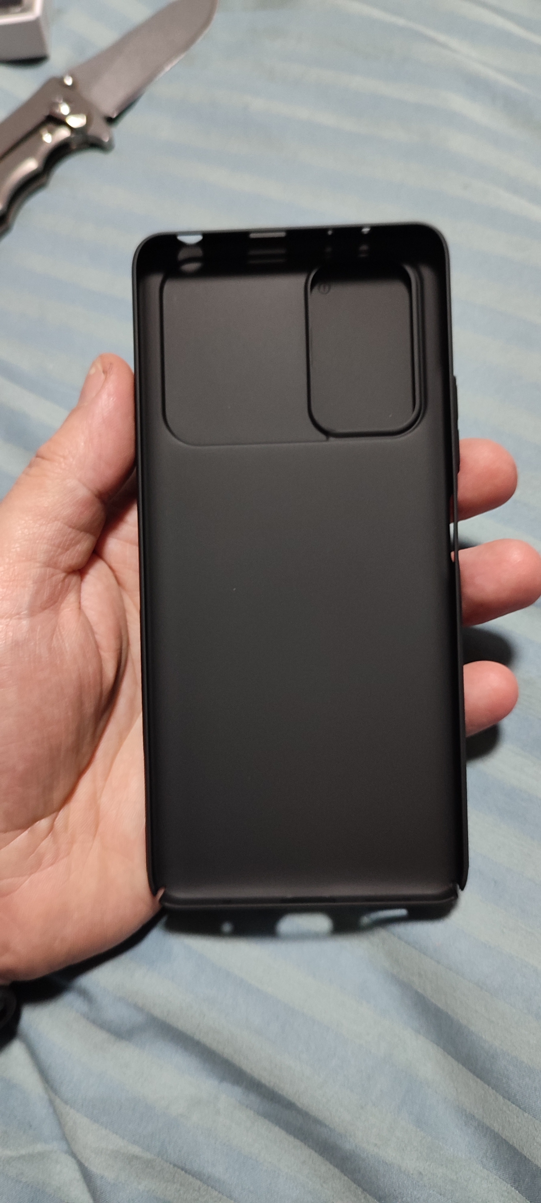 Husa pentru Xiaomi Redmi Note 10 Pro Nillkin camshield pro black