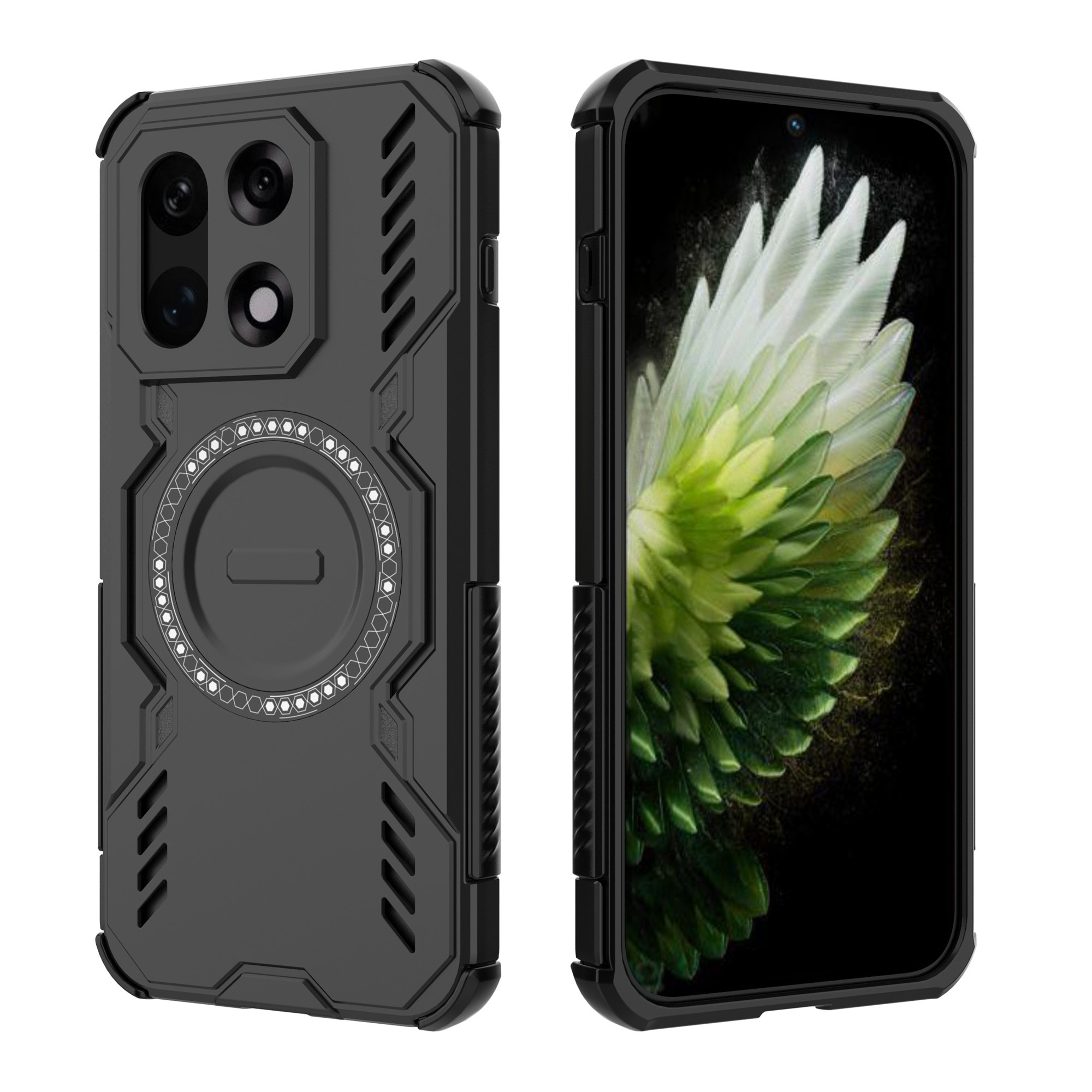 Husa pentru OnePlus 15 ArmorMag, Magsafe, Antisoc, Calitate Premium, Protectie Superioara, DaDen, Negru