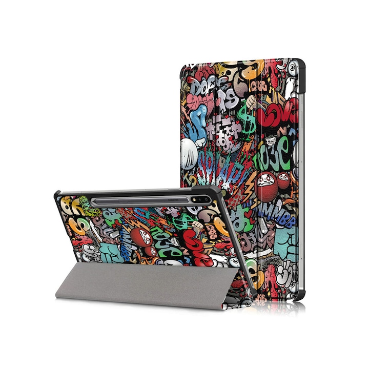 Husa pentru Samsung Galaxy Tab S7 Plus / S8 Plus / S7 FE - Techsuit FoldPro - Urban Vibe