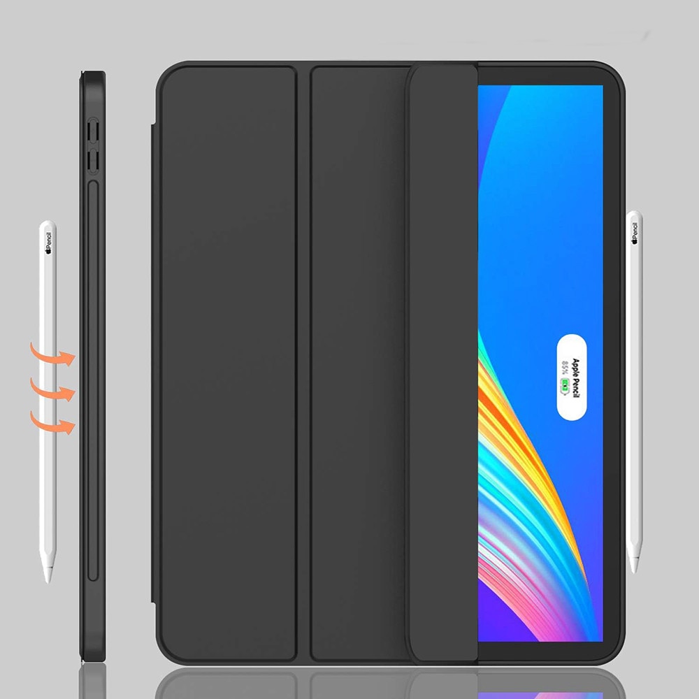 Husa Tableta FlexPro pentru Apple iPad Air 10.5 (2019), Protectie Completa, Functie Stand, Suport Creion, Negru