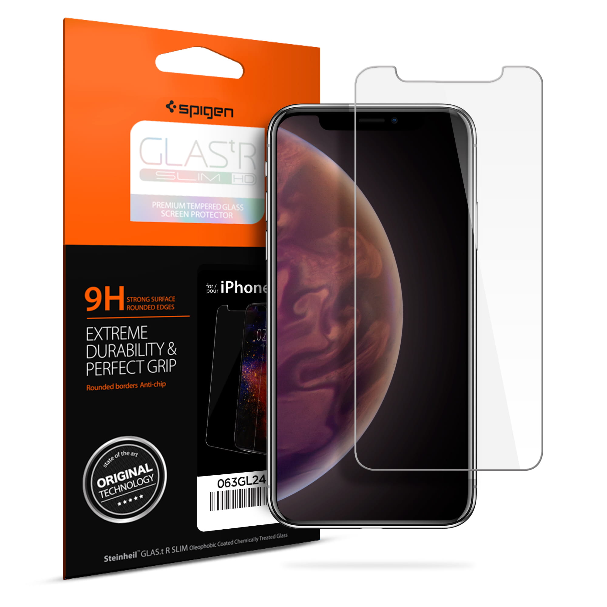 Sticla, Spigen Glas.tr Slim pentru iPhone 11 Pro / Xs / X, Transparent