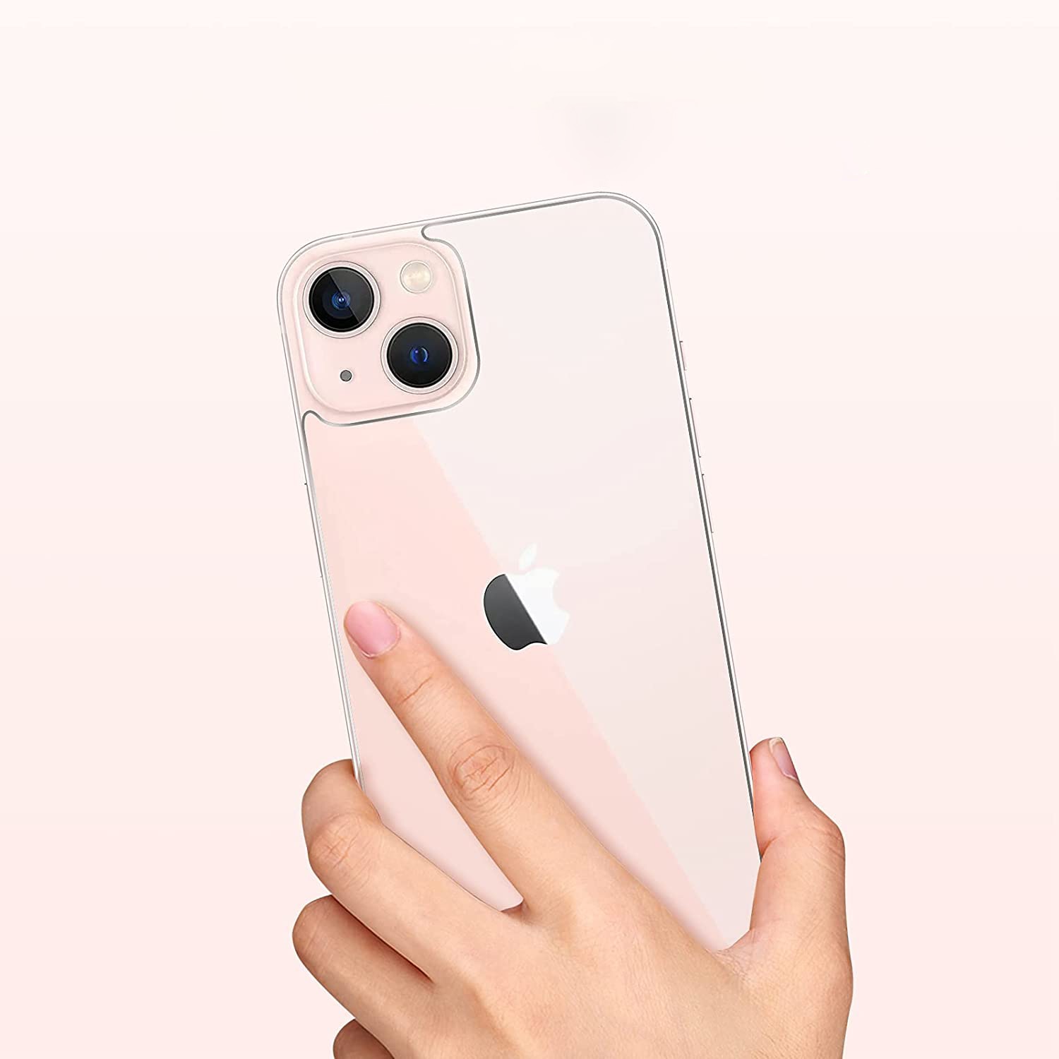 Folie sticla pentru iPhone 14 PLUS, protectie securizata, spate, 0.2mm